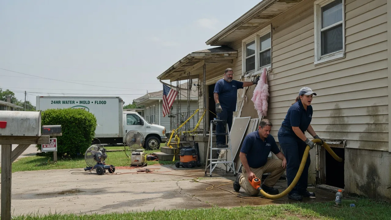 Water Damage Repair in Rossville, IL near me